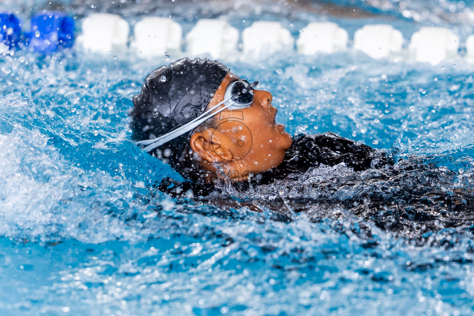 Day 2 of 20th Inter-school Swimming Competition 2024 held in Hulhumale', Maldives on Sunday, 13th October 2024. Photos: Nausham Waheed / images.mv