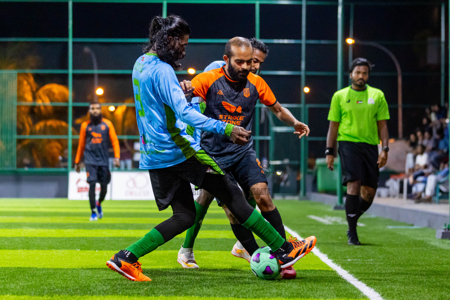 Baakee Sports Club vs FC Calms in Day 1 of BG Futsal Challenge 2024 was held on Thursday, 12th March 2024, in Male', Maldives Photos: Nausham Waheed / images.mv