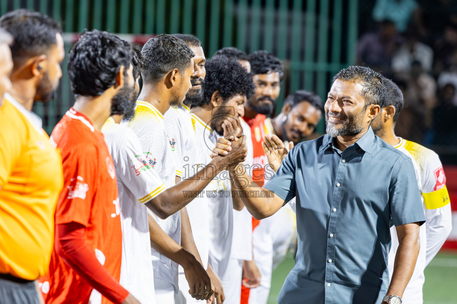 B Eydhafushi vs Lh Kurendhoo in Zone Round on Day 31 of Golden Futsal Challenge 2025 was held on Tuesday, 4th February 2025, in Hulhumale', Maldives.
Photos: Ismail Thoriq / images.mv