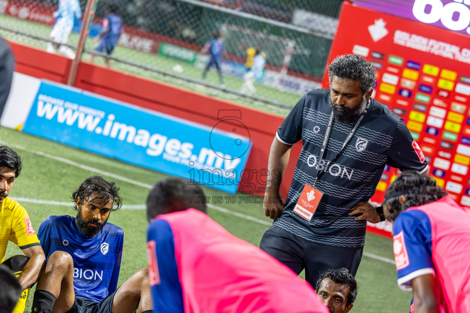 K Gaafaru vs K Kaashidhoo in Kaafu Atoll Semi Final in Day 24 of Golden Futsal Challenge 2025 was held on Tuesday , 28th January 2025, in Hulhumale', Maldives. Photos: Ismail Thoriq / images.mv