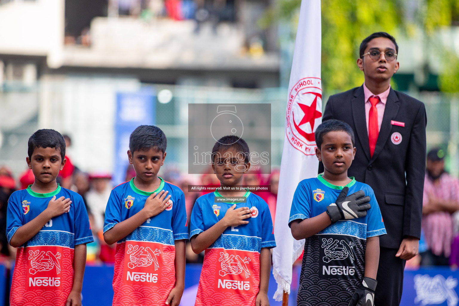 Finals & Closing Ceremony of Nestlé Kids Football Fiesta 2023 held in Male', Maldives on 25 February 2023