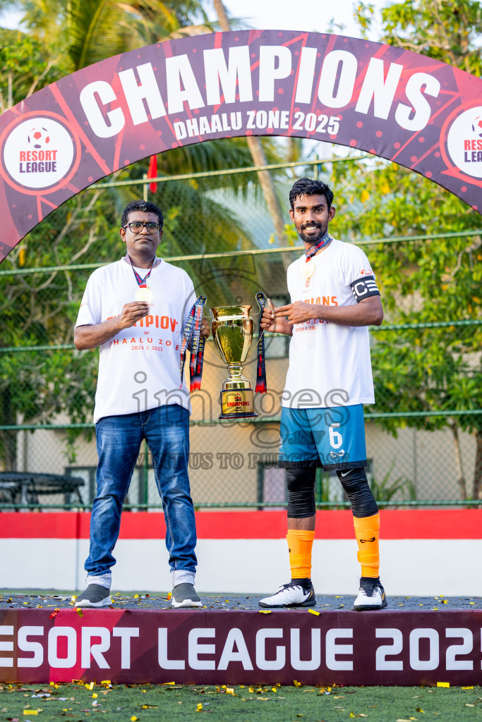 Final of Resort League 2025 (Dhaalu Zone) was held on Saturday, 24th May 2025 in Niyama Private island, Dhaalu Atoll, Maldives. Photos: Nausham Waheed / images.mv