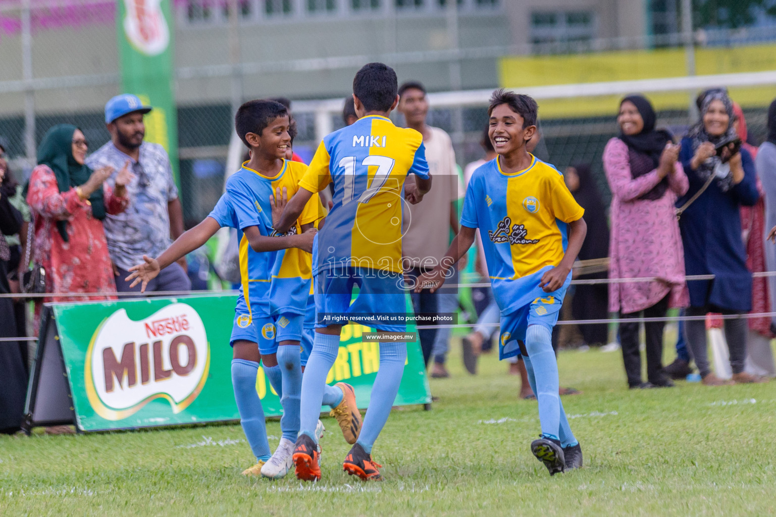 Day 1 of MILO Academy Championship 2023 (U12) was held in Henveiru Football Grounds, Male', Maldives, on Friday, 18th August 2023. 
Photos: Shuu Abdul Sattar / images.mv