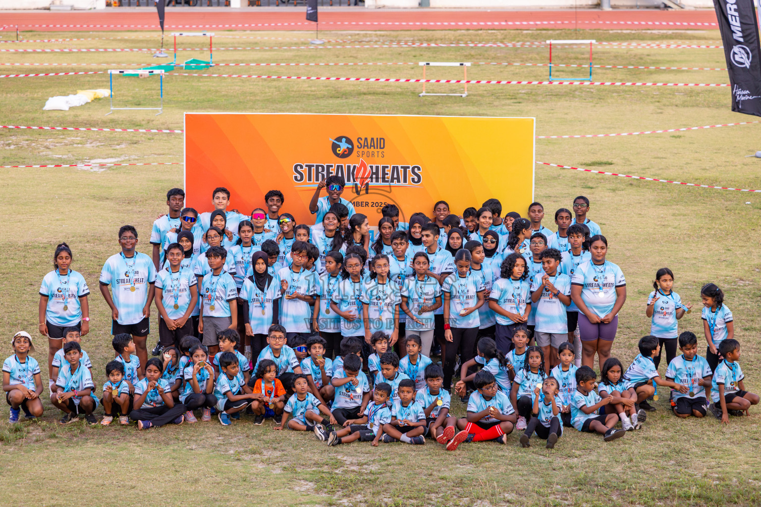 Streak Heats 2025 by Saaid Sports was held on Saturday, 6th September 2025 at Hulhumale' Synthetic Track, Hulhumale' Maldives. Photos: Ismail Thoriq / images.mv