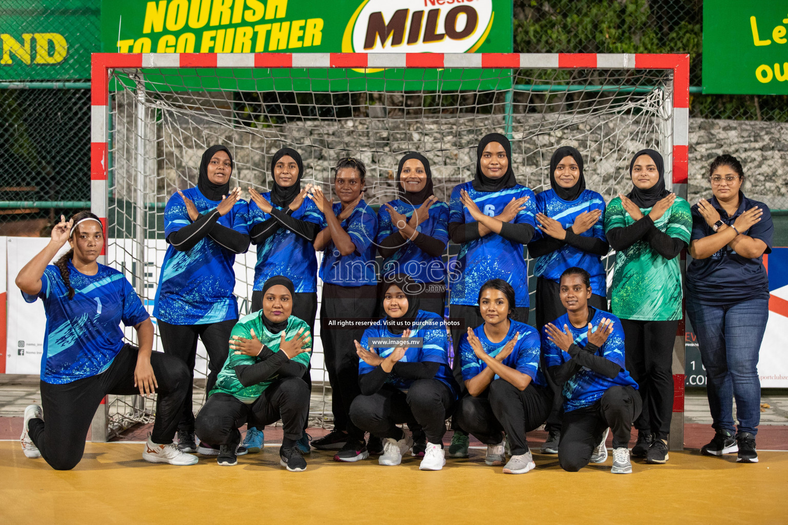 Day 13 of Milo 6th Inter Office Handball Tournament 2022 - Photos by Nausham Waheed & Hassan Simah