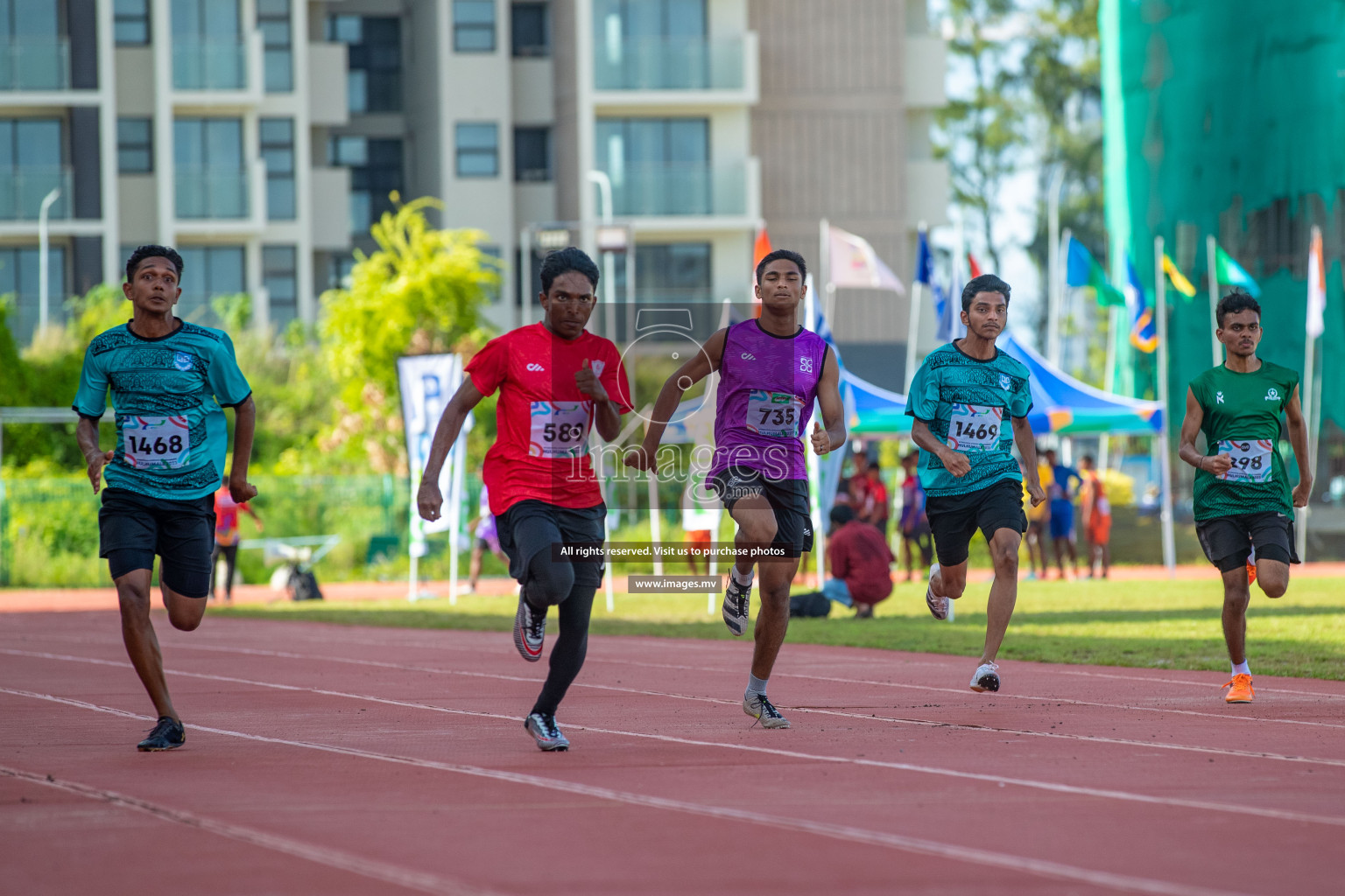 Day two of Inter School Athletics Championship 2023 was held at Hulhumale' Running Track at Hulhumale', Maldives on Sunday, 15th May 2023. Photos: Nausham Waheed / images.mv