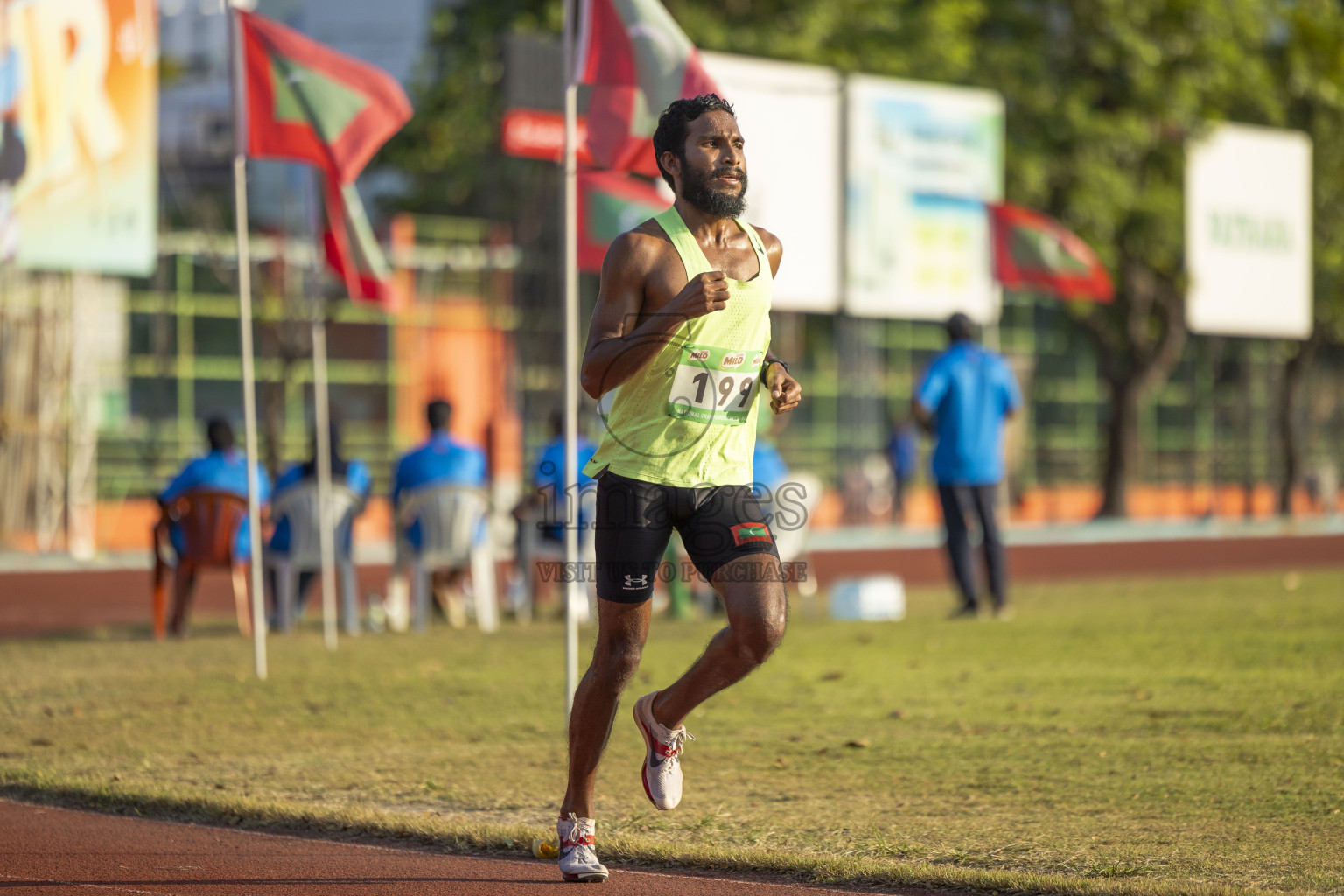 Day 2 of National Athletics Championship 2025 was held at Ekuveni Running Ground in Male', Maldives on Friday, 15th August 2025. Photos: Hasni / images.mv