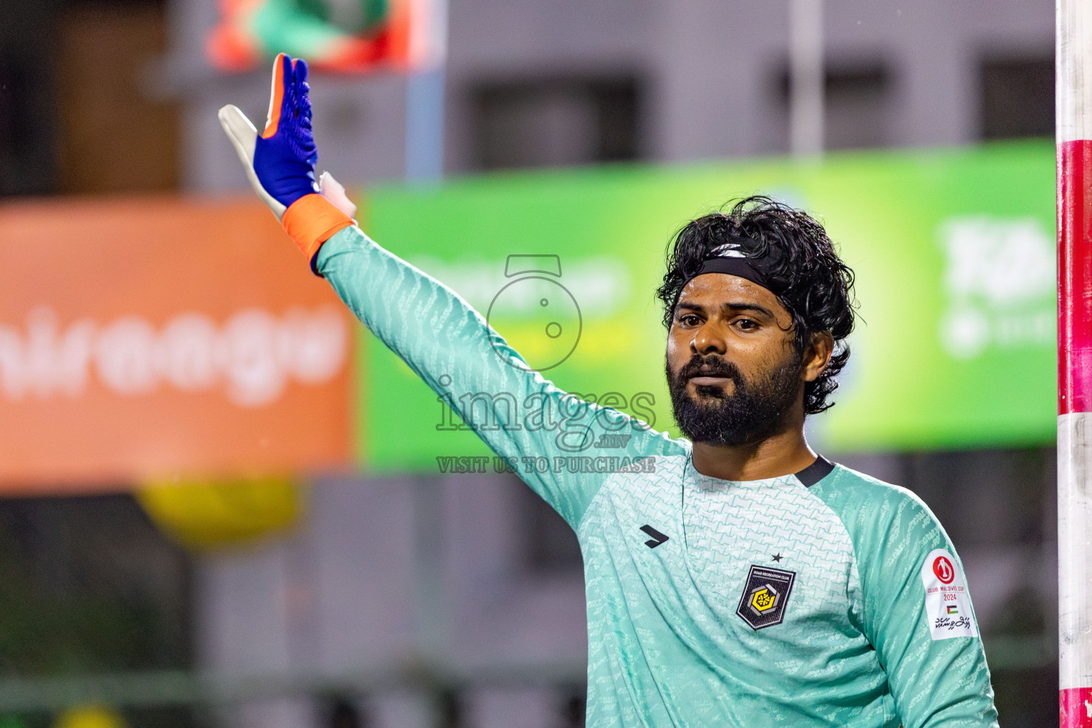 Dhiraagu vs RRC in Quarter Finals of Club Maldives Cup 2024 held in Rehendi Futsal Ground, Hulhumale', Maldives on Friday, 11th October 2024. 
Photos: Ismail Thoriq / images.mv