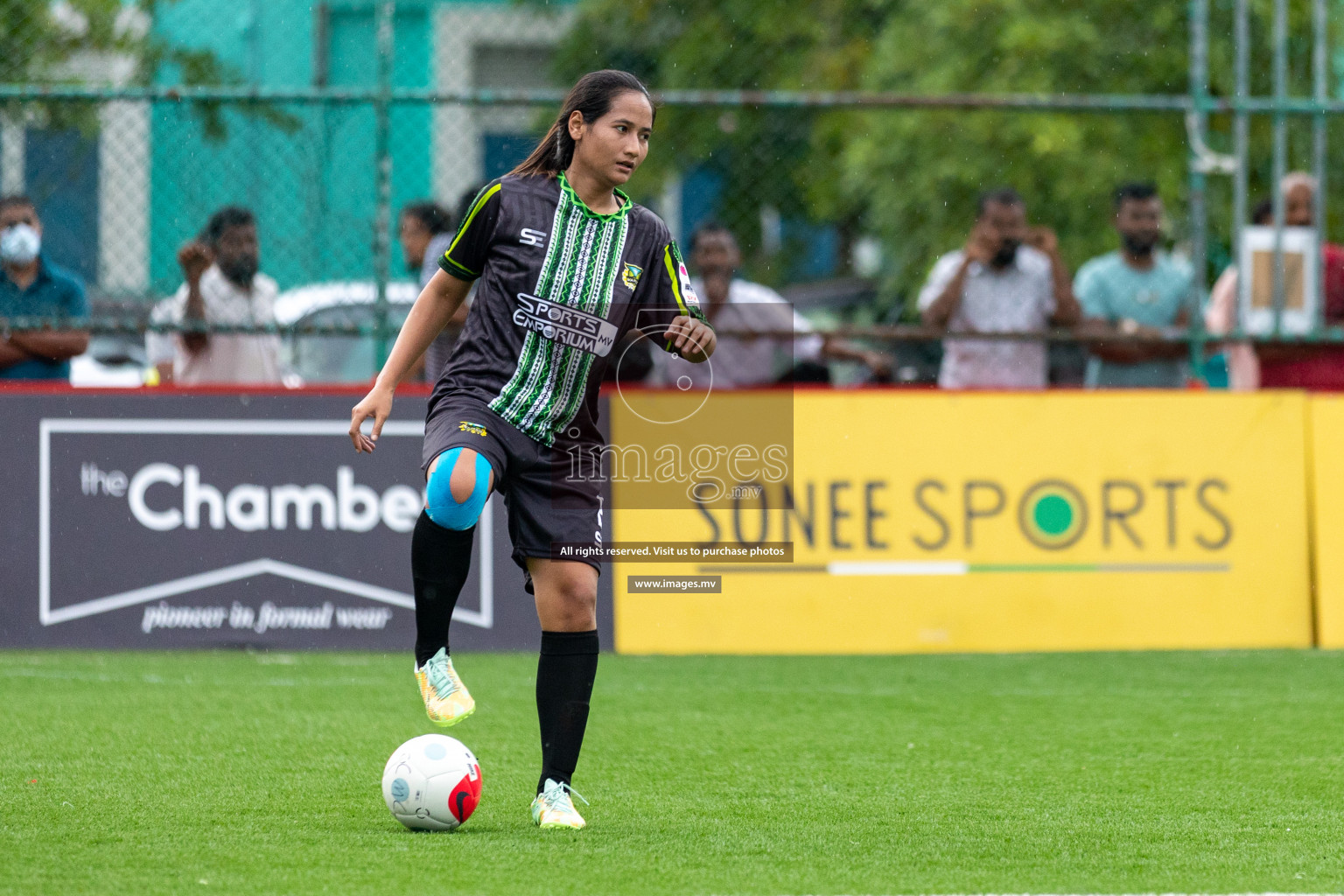 WAMCO vs Team Fenaka in Eighteen Thirty Women's Futsal Fiesta 2022 was held in Hulhumale', Maldives on Friday, 14th October 2022. Photos: Hassan Simah / images.mv