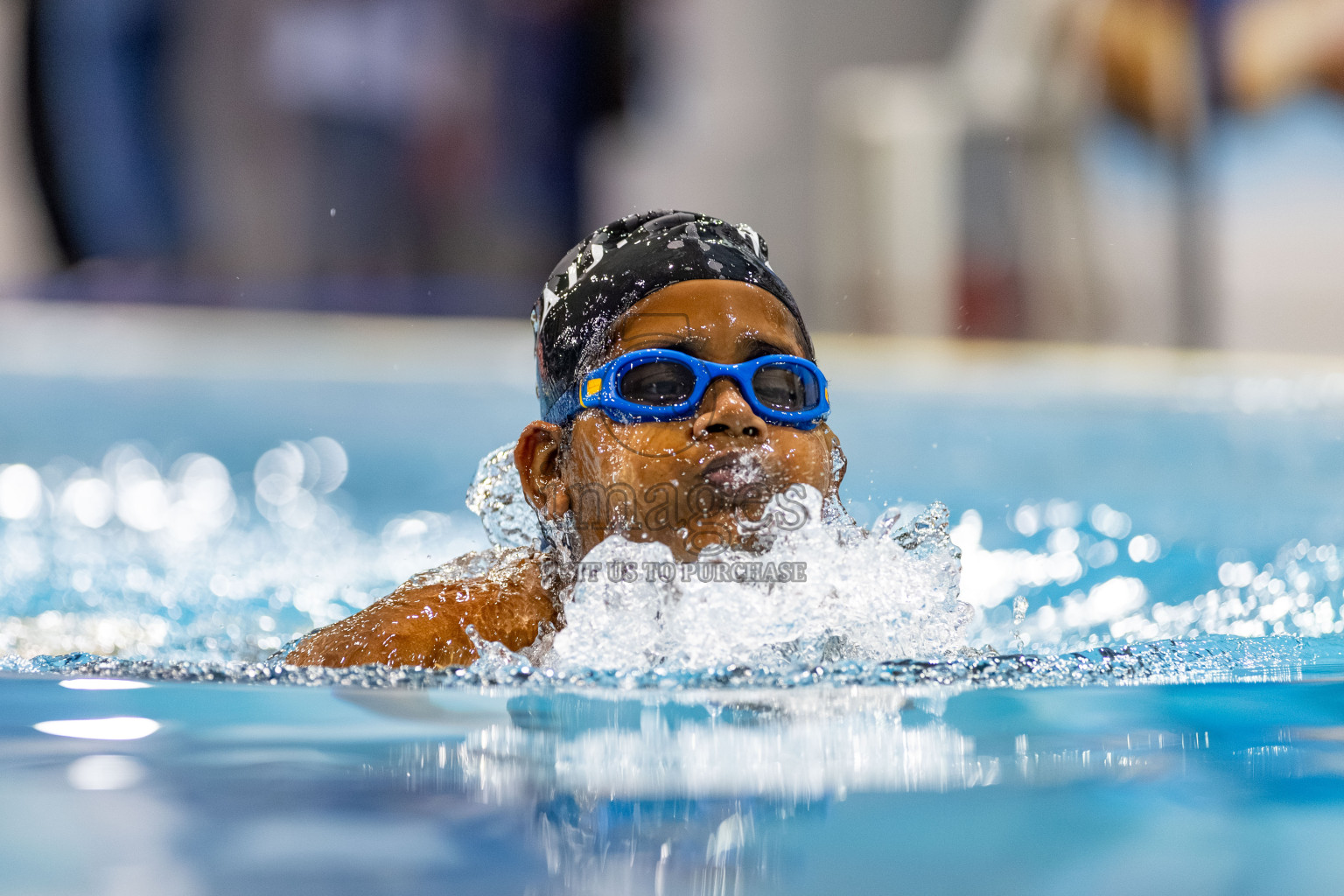 Day 4 of BML 6th National Kids Swimming Kids Festival 2025 held in Hulhumale', Maldives on Thursday, 6th November 2024. Photos: Hassan Simah / images.mv