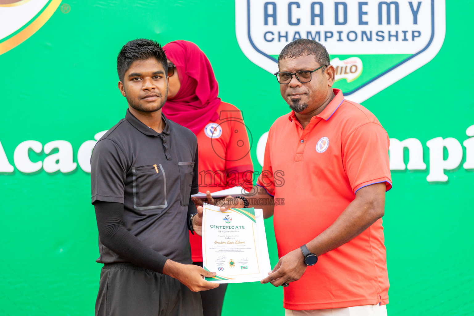 Final Day  of MILO Academy Championship 2024 - U12 was held at Henveiru Grounds in Male', Maldives on Thursday, 7th July 2024. Photos: Shuu Abdul Sattar / images.mv