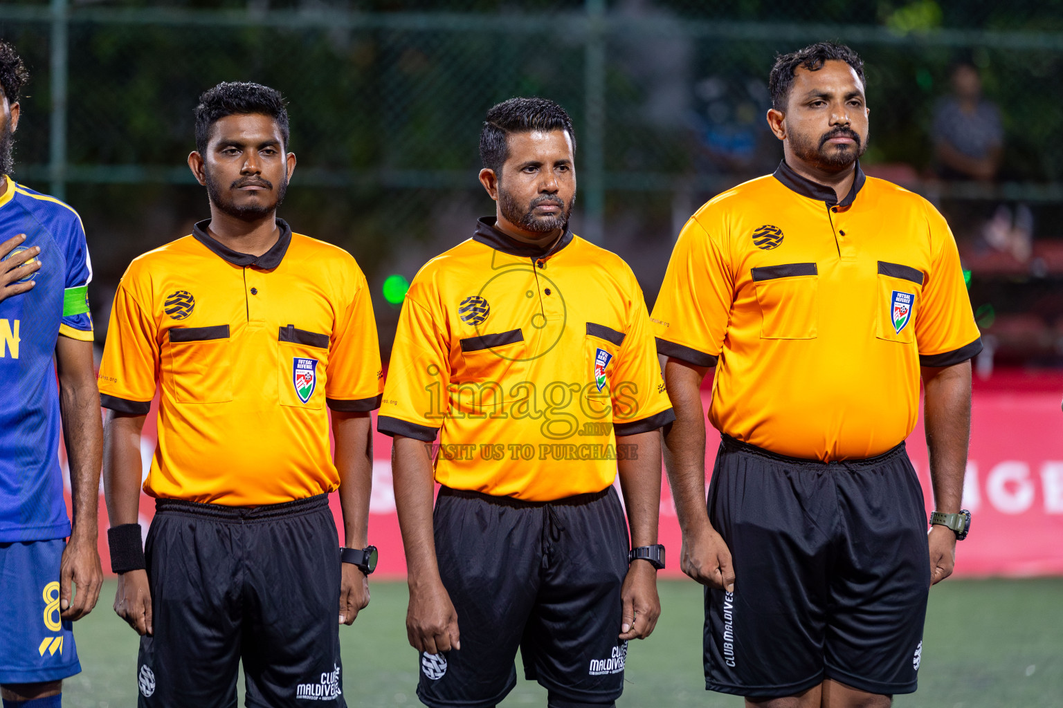 CLUB 220 vs HPSN in the Quarter Finals of Club Maldives Classic 2024 held in Rehendi Futsal Ground, Hulhumale', Maldives on Tuesday, 17th September 2024. 
Photos: Hassan Simah / images.mv