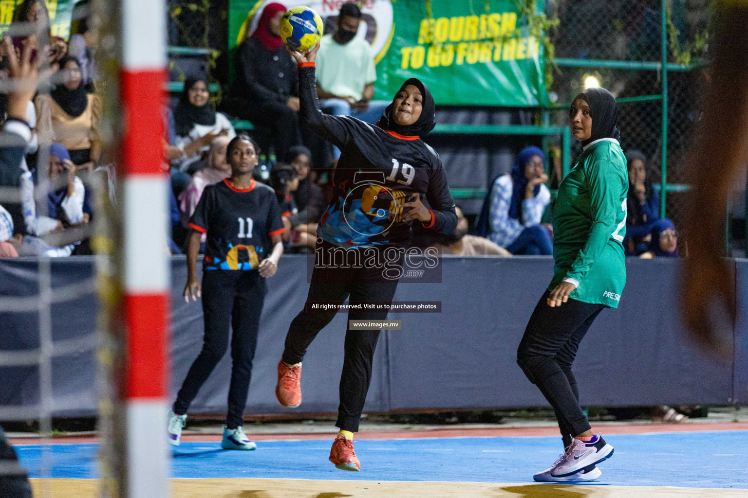 Day 1 of 7th Inter-Office/Company Handball Tournament 2023, held in Handball ground, Male', Maldives on Friday, 16th September 2023 Photos: Nausham Waheed/ Images.mv