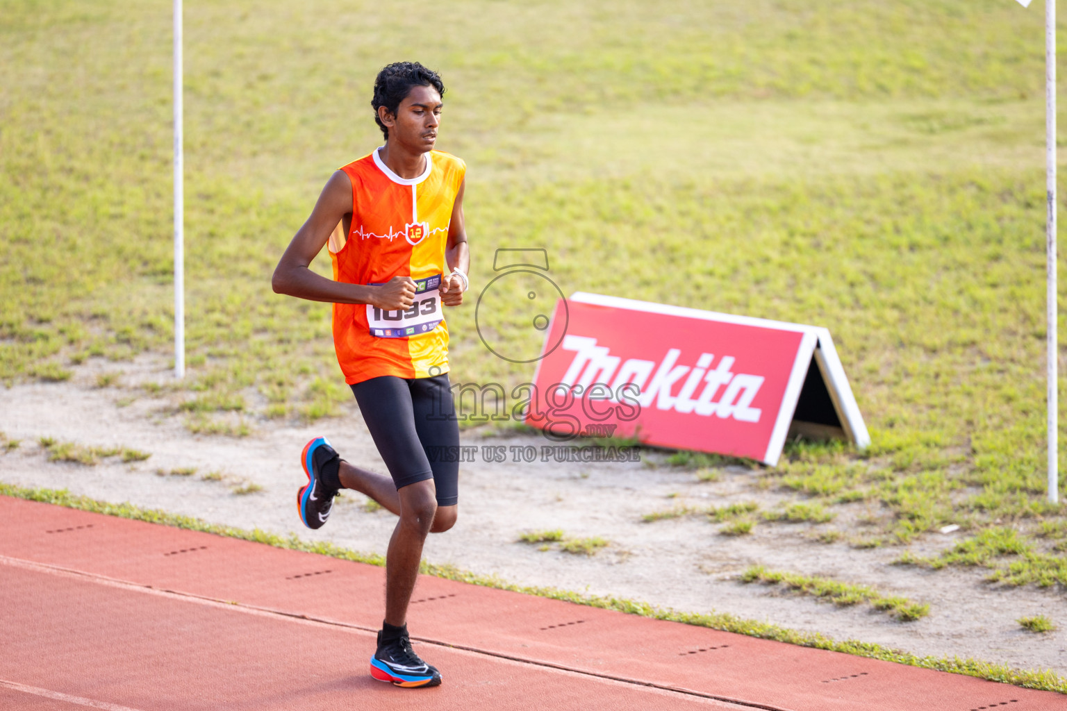 Day 6 of MWSC Interschool Athletics Championships 2024 held in Hulhumale Running Track, Hulhumale, Maldives on Thursday, 14th November 2024. Photos by: Ismail Thoriq / Images.mv