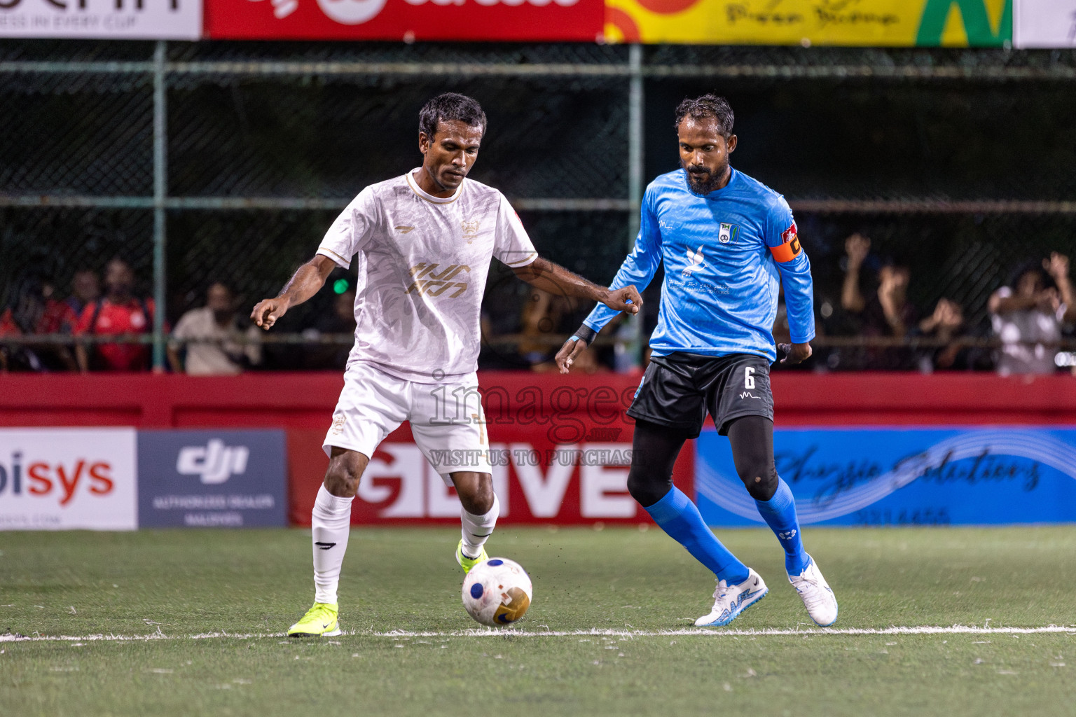 HDh Hanimaadhoo vs HDh Makunudhoo in Day 5 of Golden Futsal Challenge 2025 on Thursday, 9th January 2025, in Hulhumale', Maldives 
Photos: Hassan Simah / images.mv