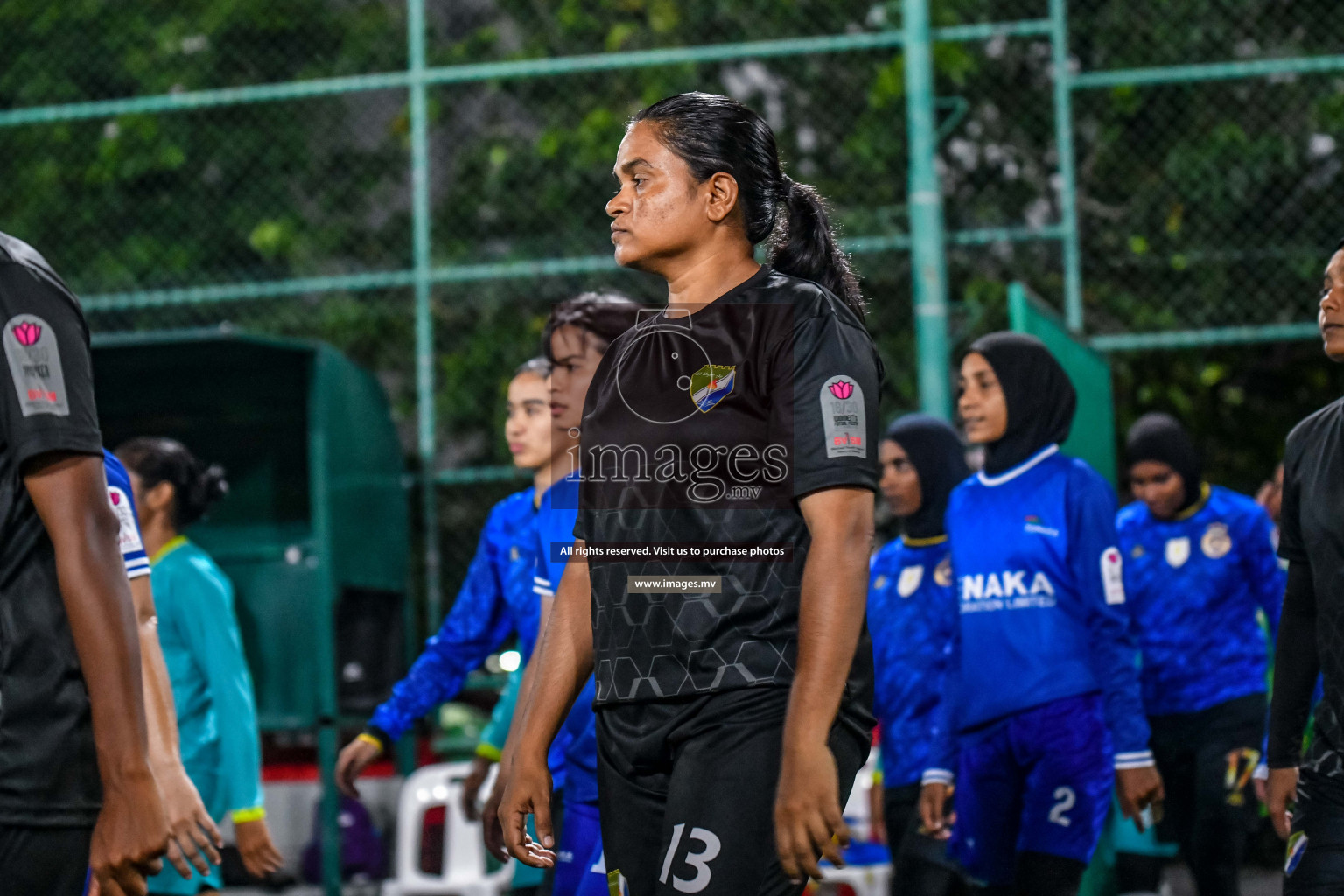 Opening of Eighteen Thirty Women's Futsal Fiesta 2022 was held in Hulhumale', Maldives on Saturday, 8th October 2022. Photos: Nausham Waheed / images.mv