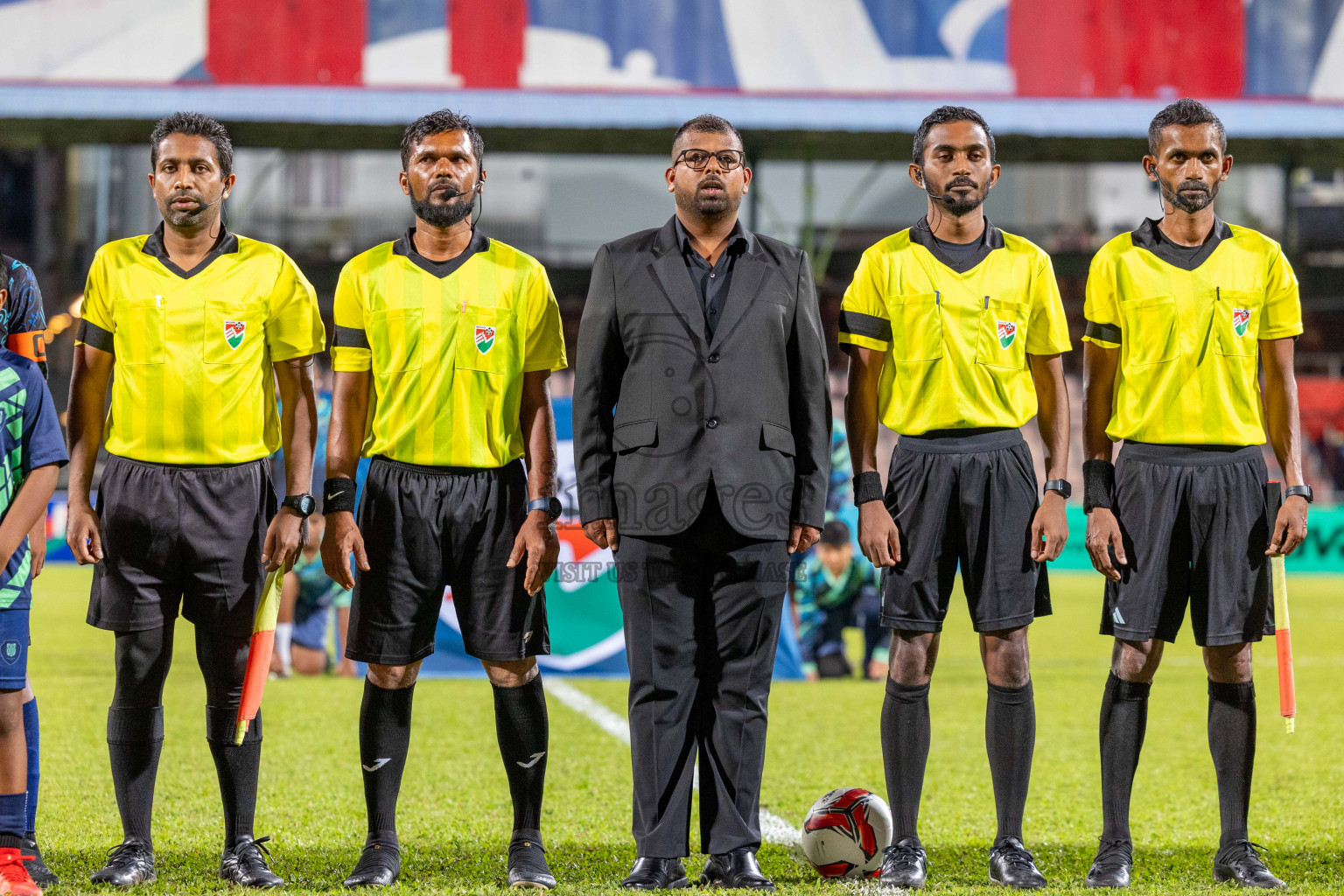 Super United Sports vs TC Sports Club in the Final of Under 19 Youth Championship 2024 was held at National Stadium in Male', Maldives on Monday, 1st July 2024. Photos: Ismail Thoriq  / images.mv