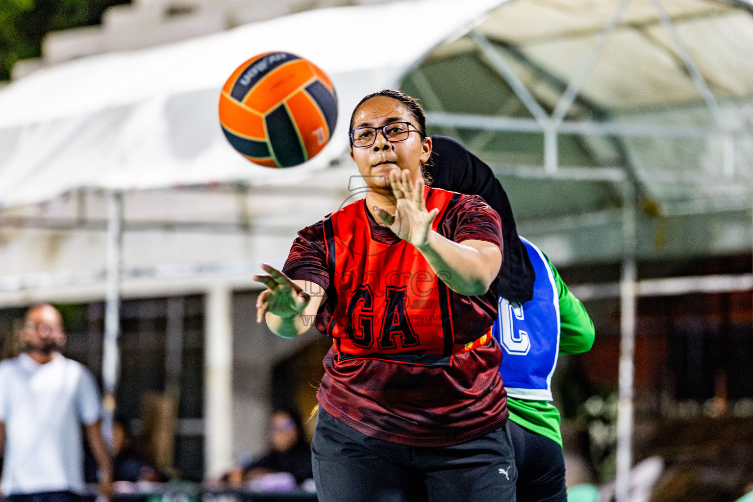 Day 3 of 23rd Netball Association Championship was held in Ekuveni Netball Court at Male', Maldives on Saturday, 27th April 2024. Photos: Nausham Waheed / images.mv