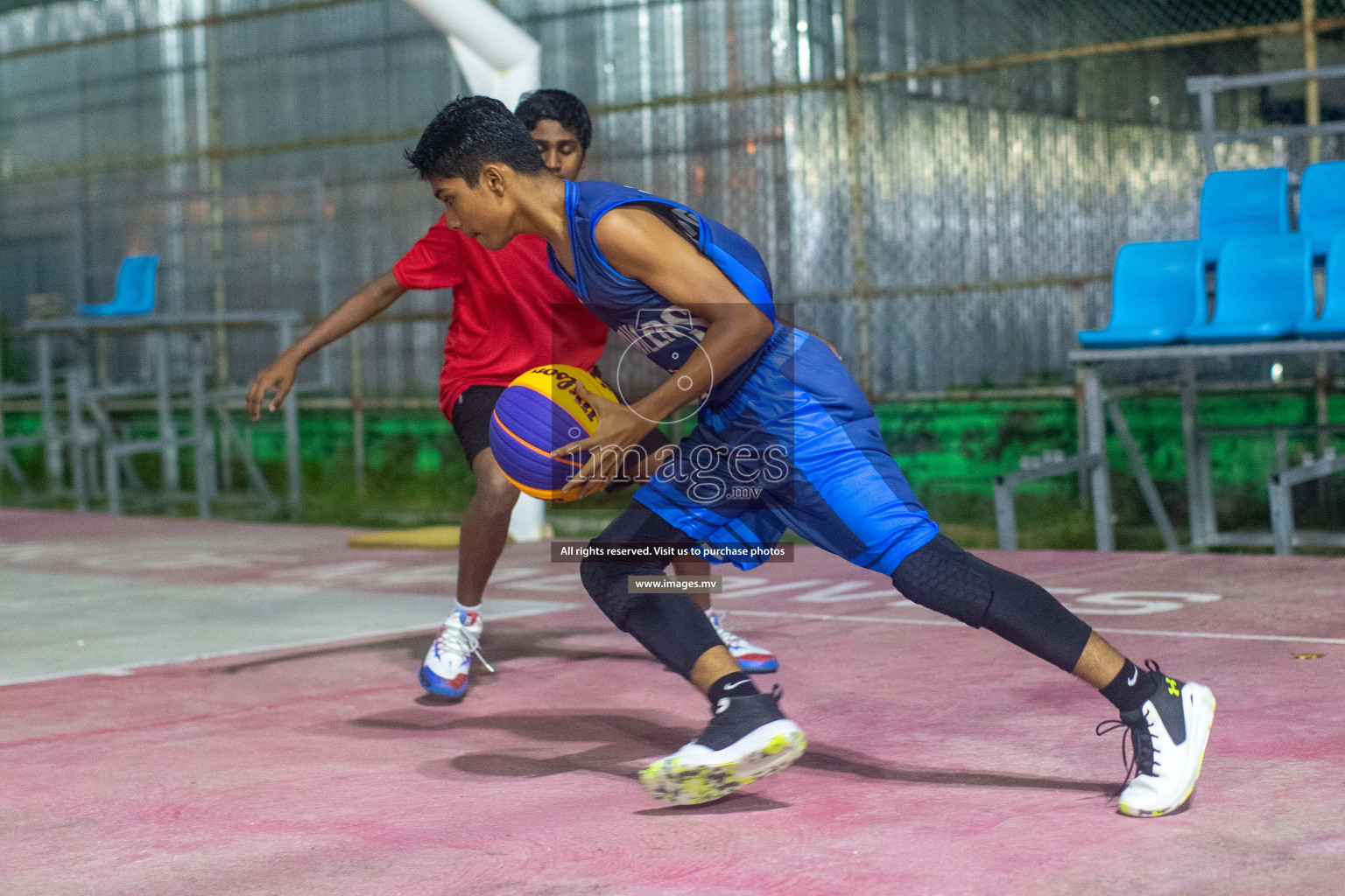 Day1 of Slamdunk by Sosal on 12th April 2023 held in Male'. Photos: Nausham waheed /images.mv