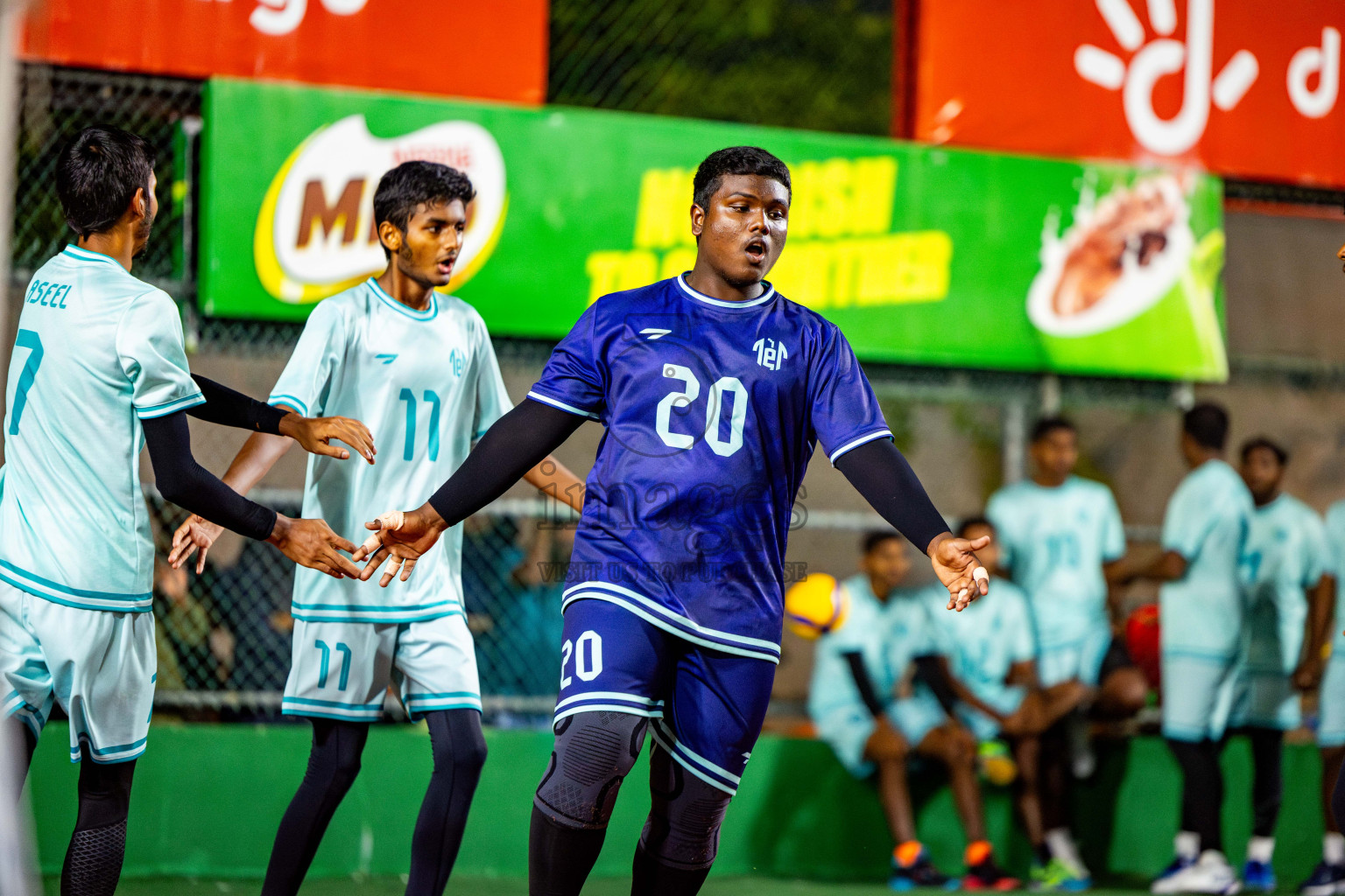 Day 11 of Interschool Volleyball Tournament 2024 was held in Ekuveni Volleyball Court at Male', Maldives on Monday, 2nd December 2024. Photos: Nausham Waheed / images.mv