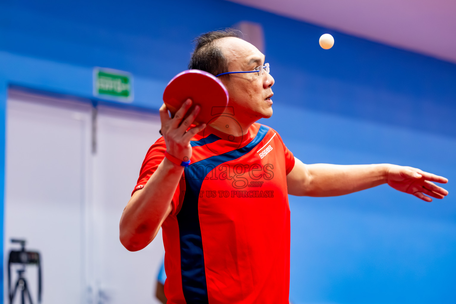 Day 2 of 1st Thoddoo Masters Table Tennis Tournament was held on Friday, 22nd August 2025 in AA Thoddoo, Maldives. Photos: Nausham Waheed / images.mv