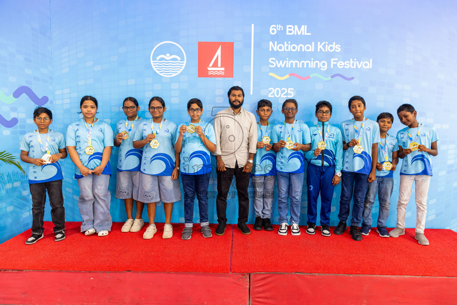 Closing Ceremony of 6th BML National Kids Swimming Kids Festival 2025 held in Hulhumale', Maldives on Saturday, 22nd November 2025. Photos: Nausham Waheed / images.mv