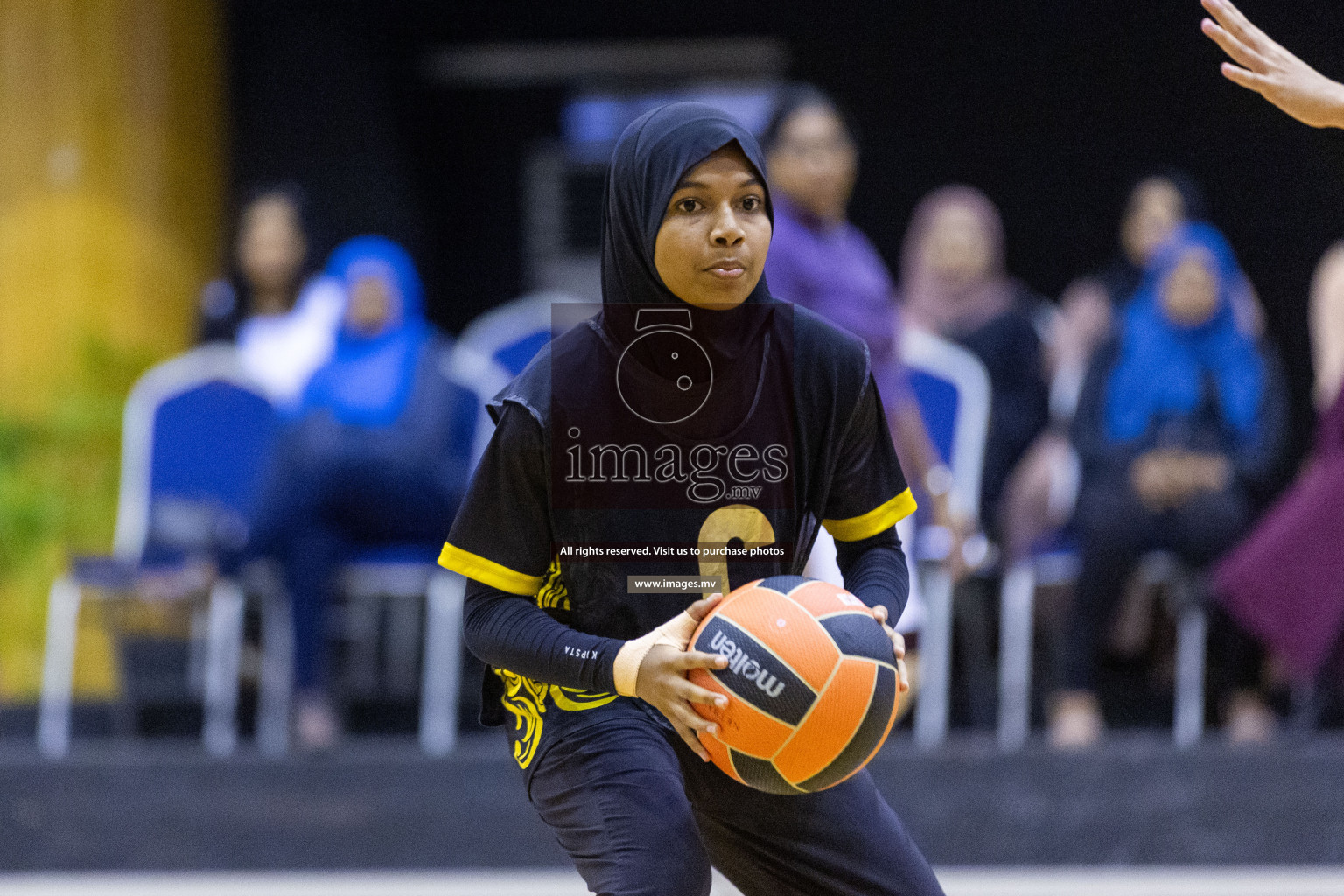 Day6 of 24th Interschool Netball Tournament 2023 was held in Social Center, Male', Maldives on 1st November 2023. Photos: Nausham Waheed / images.mv