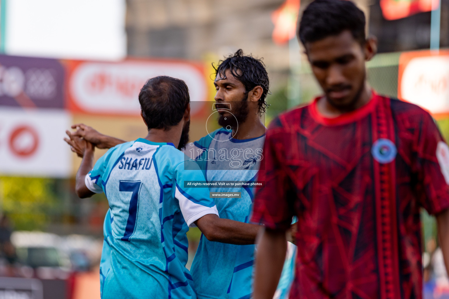 MACL vs Police Club in Club Maldives Cup 2023 held in Hulhumale, Maldives, on Saturday, 22nd July 2023. Photos: Hassan Simah / images.mv