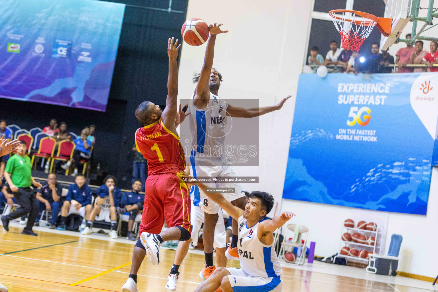 Maldives vs Nepal in Five Nation Championship 2023 was held in Social Center, Male', Maldives on Sunday, 18th June 2023. Photos: Ismail Thoriq / images.mv