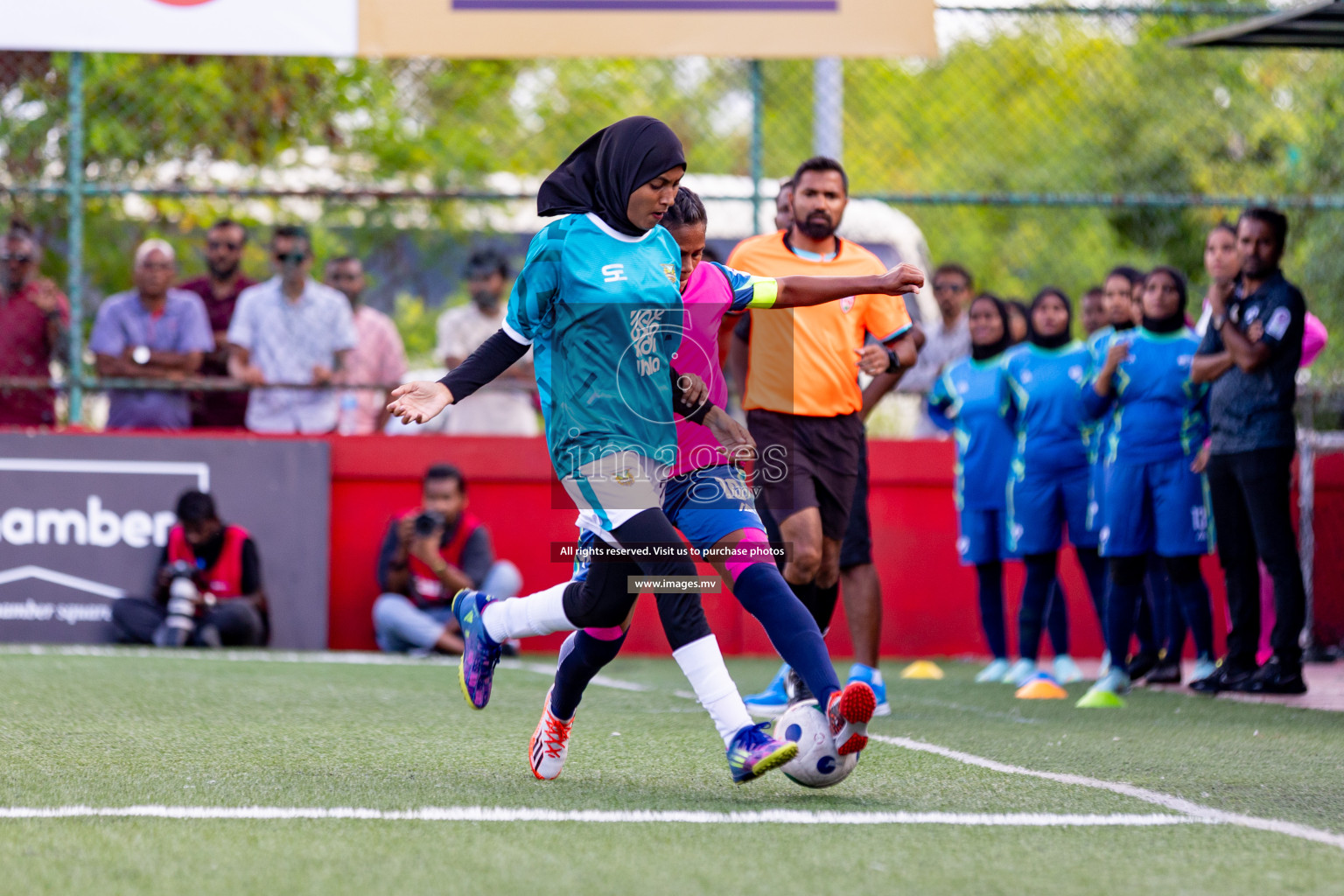 WAMCO vs MACL in 18/30 Futsal Fiesta Classic 2023 held in Hulhumale, Maldives, on Tuesday, 18th July 2023 Photos: Hassan Simah / images.mv