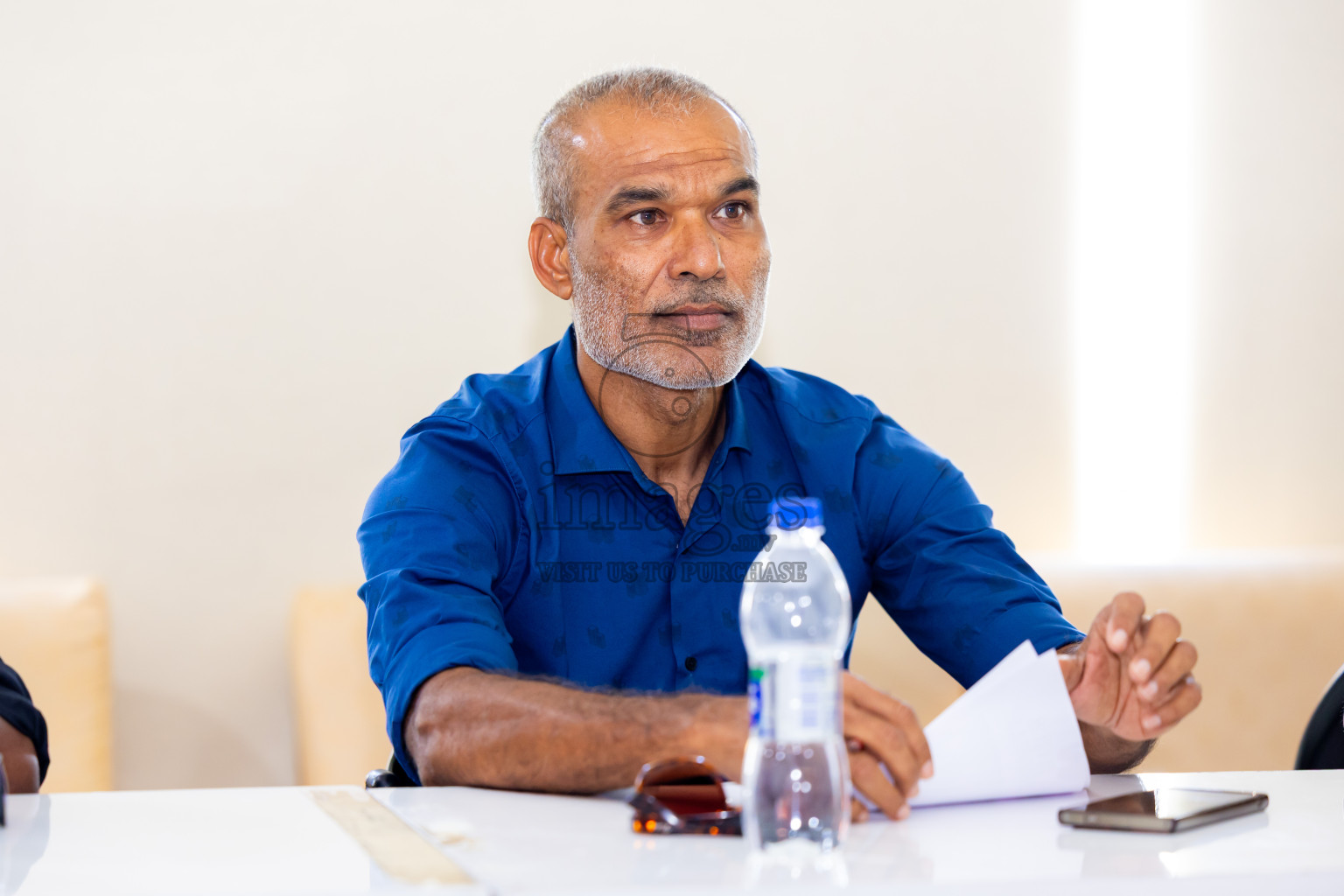 Draw Ceremony of FAM League Cup 2025 held in Male, Maldives, on Wednesday, 30th April 2025 Photos: Nausham Waheed / images.mv