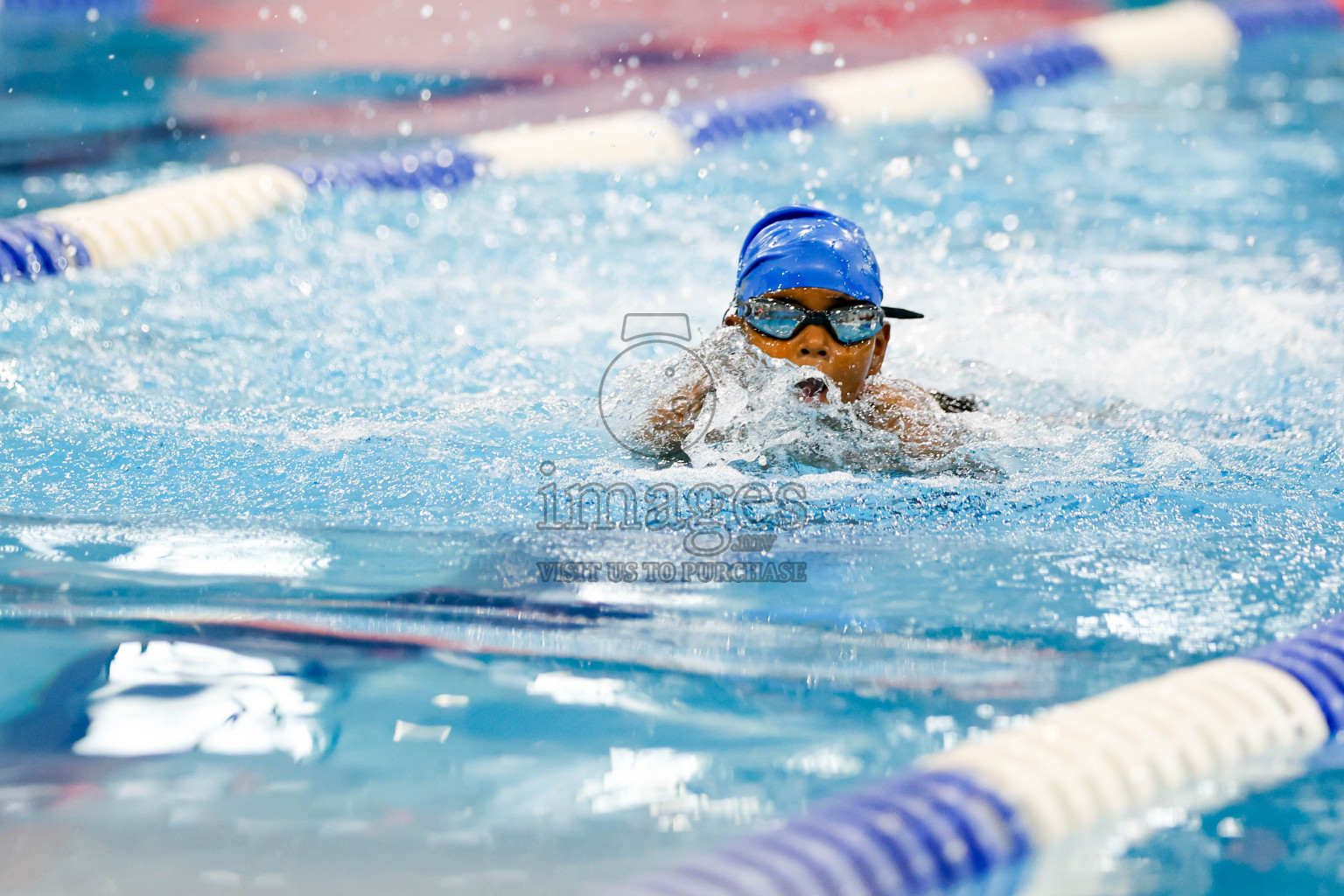 Day 1 of BML 6th National Kids Swimming Kids Festival 2025 held in Hulhumale', Maldives on Monday, 3rd November 2024. Photos: Hassan Simah / images.mv