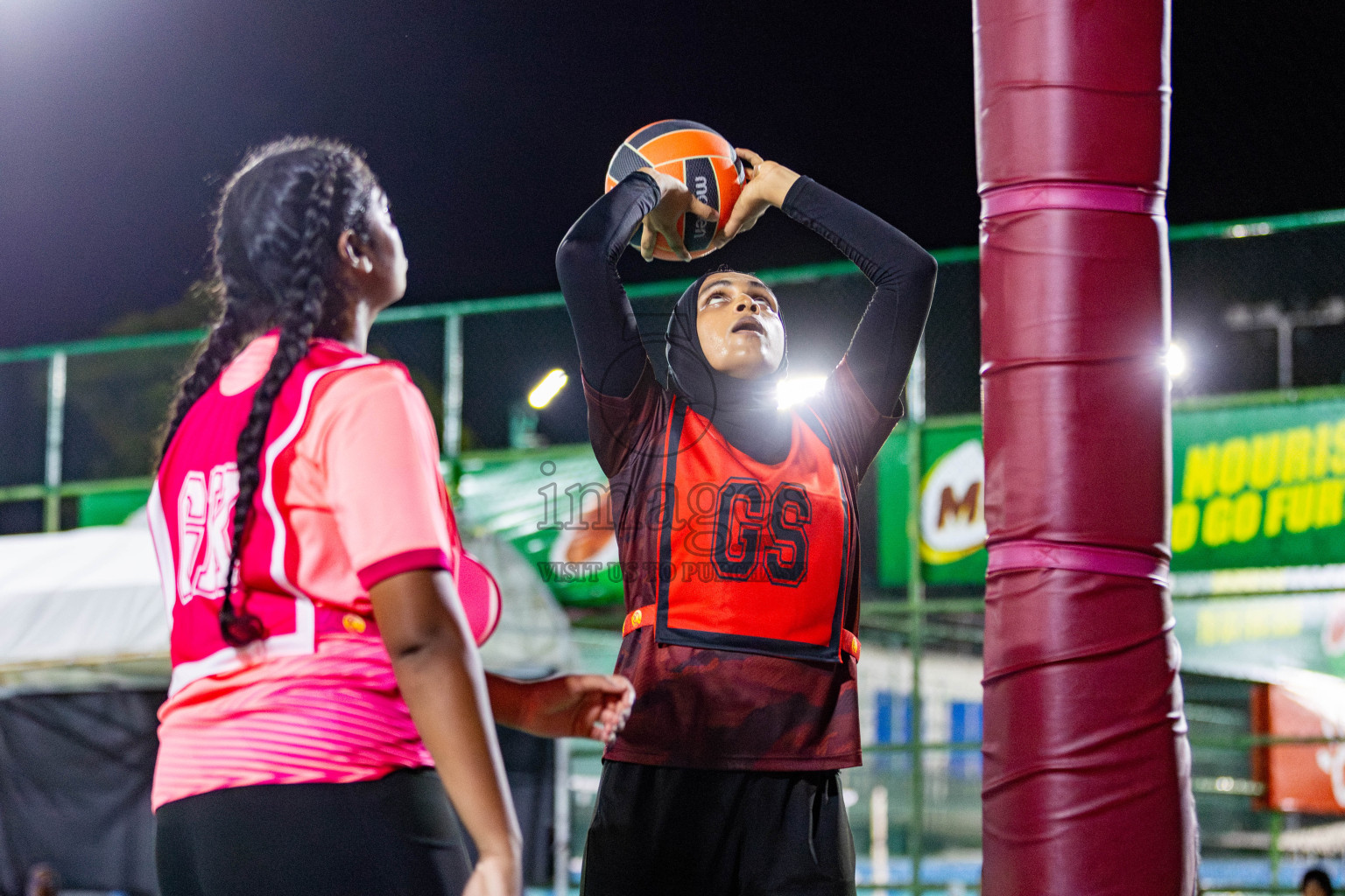 Day 2 of 23rd Netball Association Championship was held in Ekuveni Netball Court at Male', Maldives on Friday, 28th April 2024. Photos: Nausham Waheed / images.mv