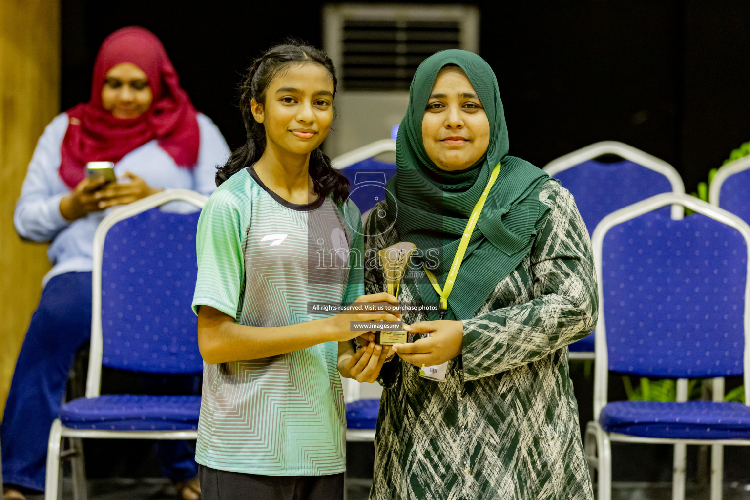 Day 8 of 24th Interschool Netball Tournament 2023 was held in Social Center, Male', Maldives on 3rd November 2023. Photos: Hassan Simah, Nausham Waheed / images.mv