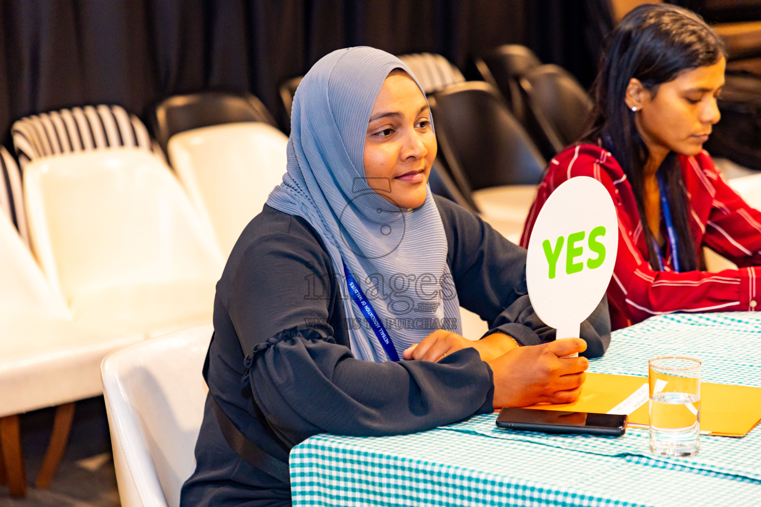 Annual General Meeting 2024 of Netball Association of Maldives was held on Thursday , 28th March 2024, in Male', Maldives Photos: Nausham Waheed / images.mv