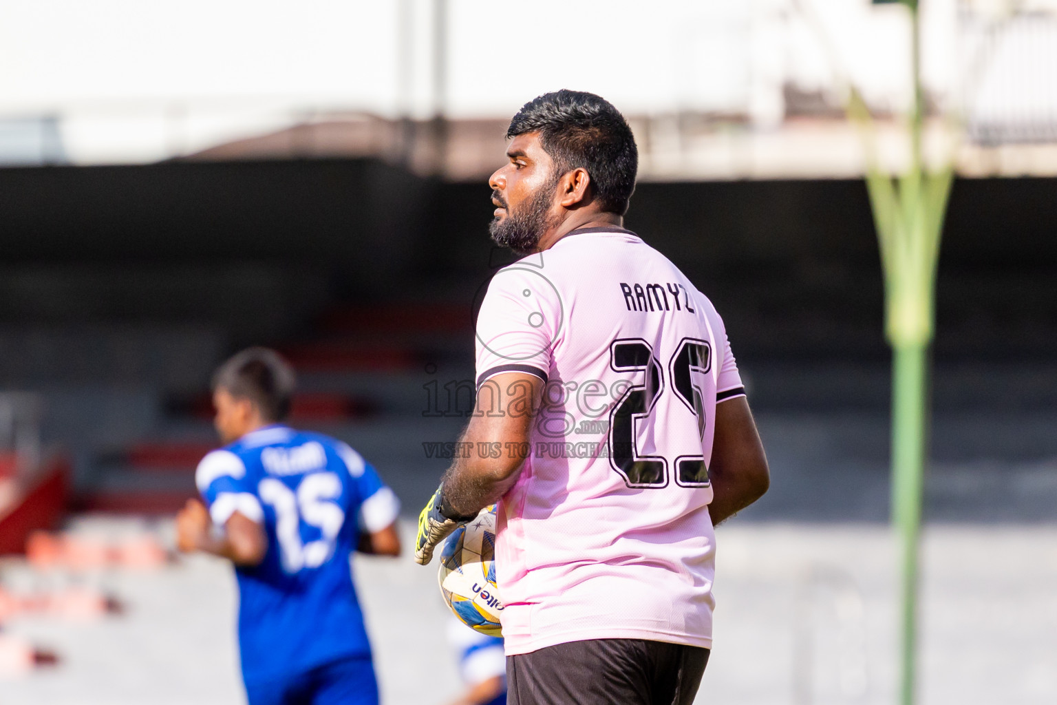 Maziya SRC vs Newradiant Sports Club in the FAM League Cup 2025 held at National Football Stadium, Male', Maldives on Monday, 5th May 2025. Photos By: Nausham Waheed / images.mv