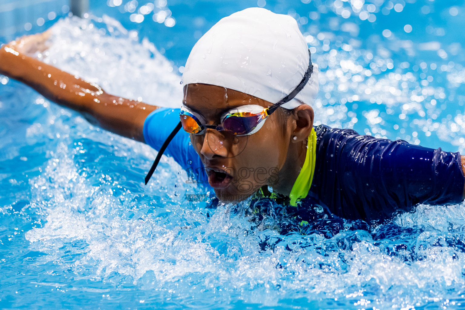Day 3 of BML 21st Interschool Swimming Competition 2025 was held in Hulhumale' Swimming Pool, Hulhumale', Maldives on Monday, 13th October 2025. Photos: Nausham Waheed / images.mv