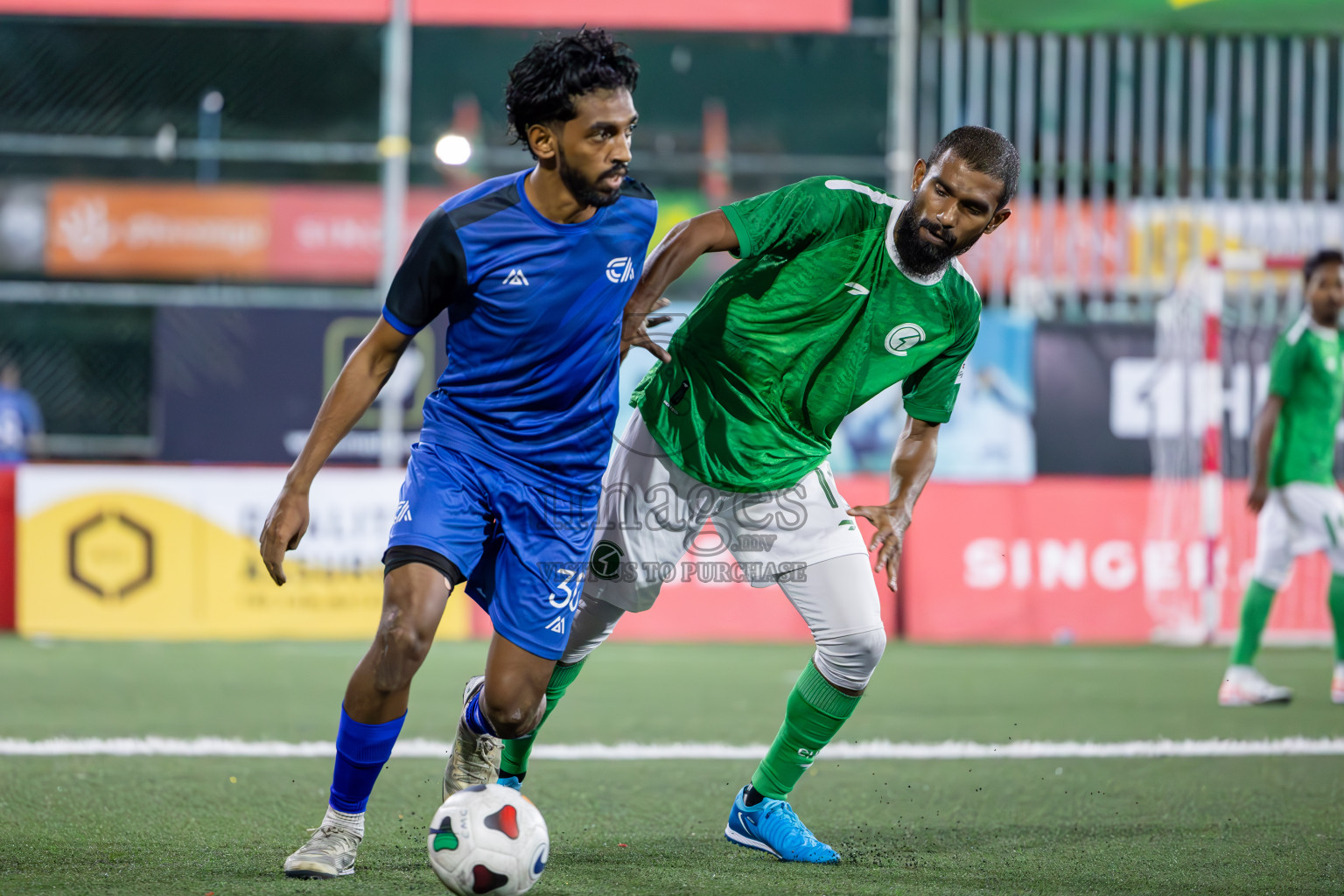 Club HDC vs Club Aasandha in Club Maldives Cup 2024 held in Rehendi Futsal Ground, Hulhumale', Maldives on Tuesday, 1st October 2024. Photos: Ismail Thoriq / images.mv