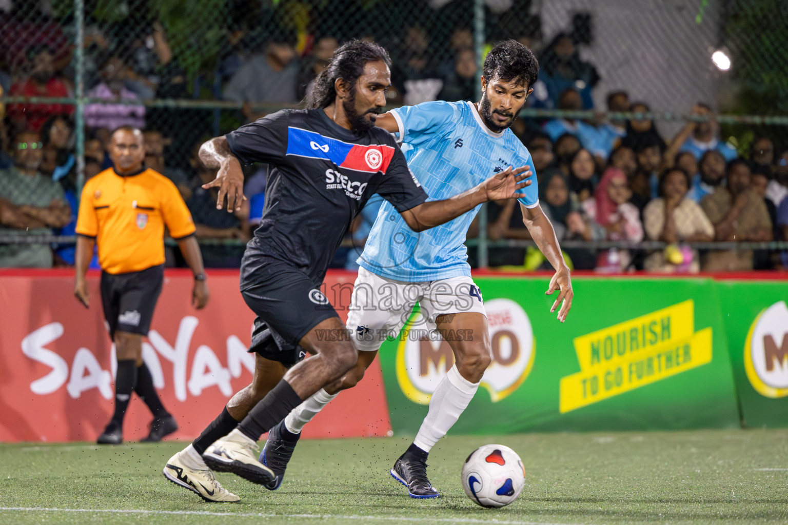 STELCO vs MACL in Quarter Finals of Club Maldives Cup 2024 held in Rehendi Futsal Ground, Hulhumale', Maldives on Wednesday, 9th October 2024. Photos: Ismail Thoriq / images.mv