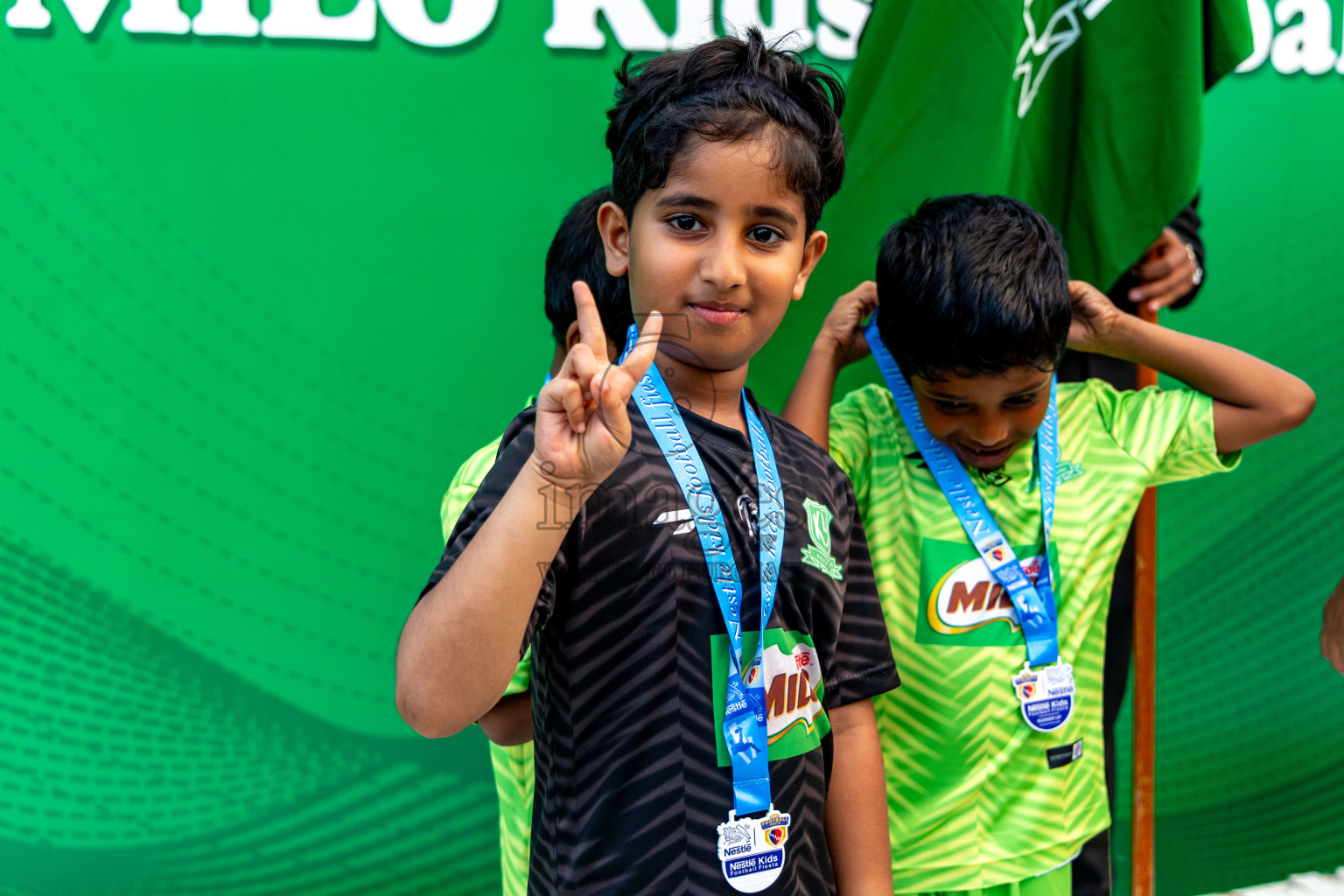 Day 2 of MILO Kids Football Fiesta was held at National Stadium in Male', Maldives on Saturday, 24th February 2024.