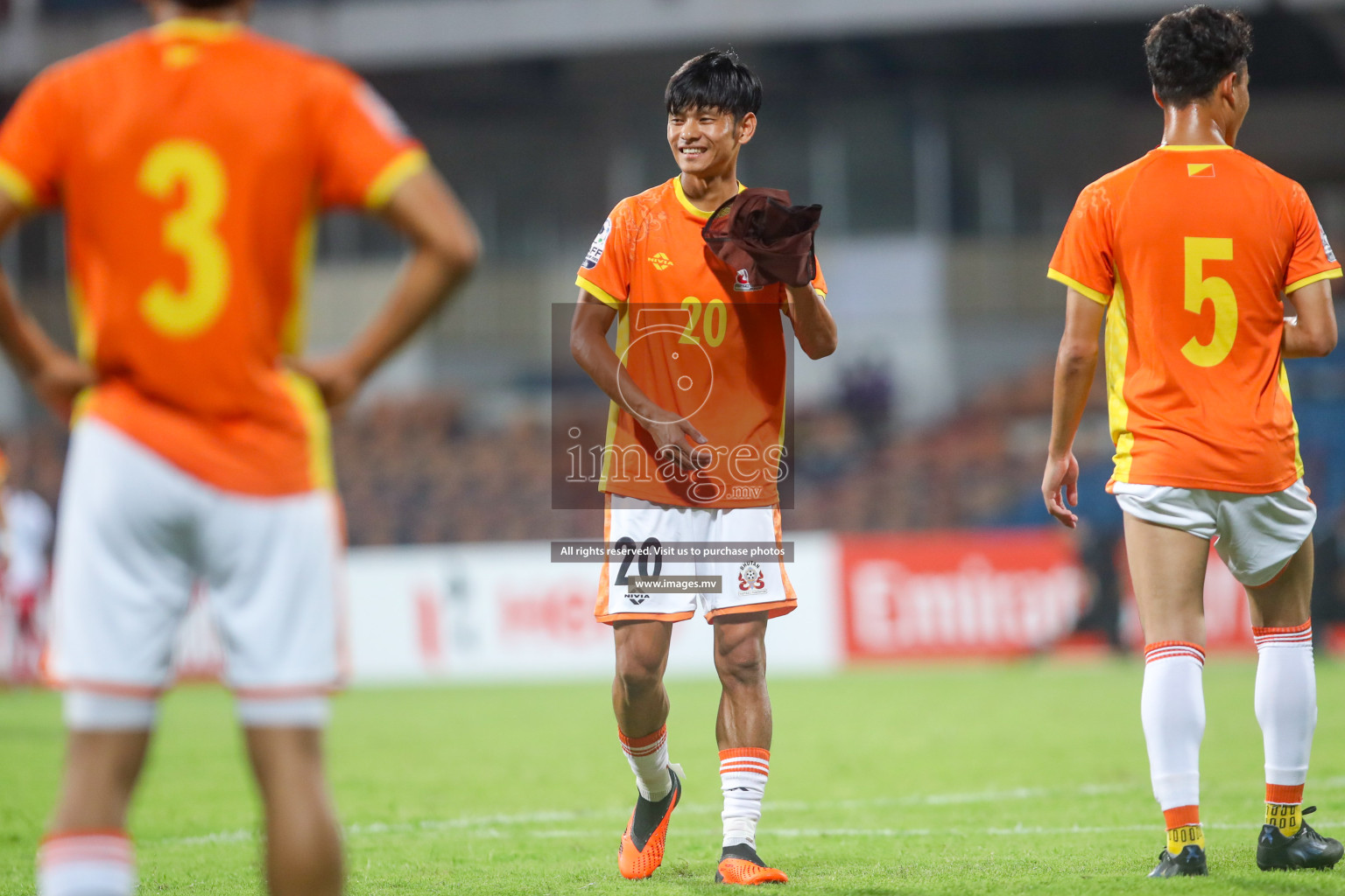 Maldives vs Bhutan in SAFF Championship 2023 held in Sree Kanteerava Stadium, Bengaluru, India, on Wednesday, 22nd June 2023. Photos: Nausham Waheed / images.mv