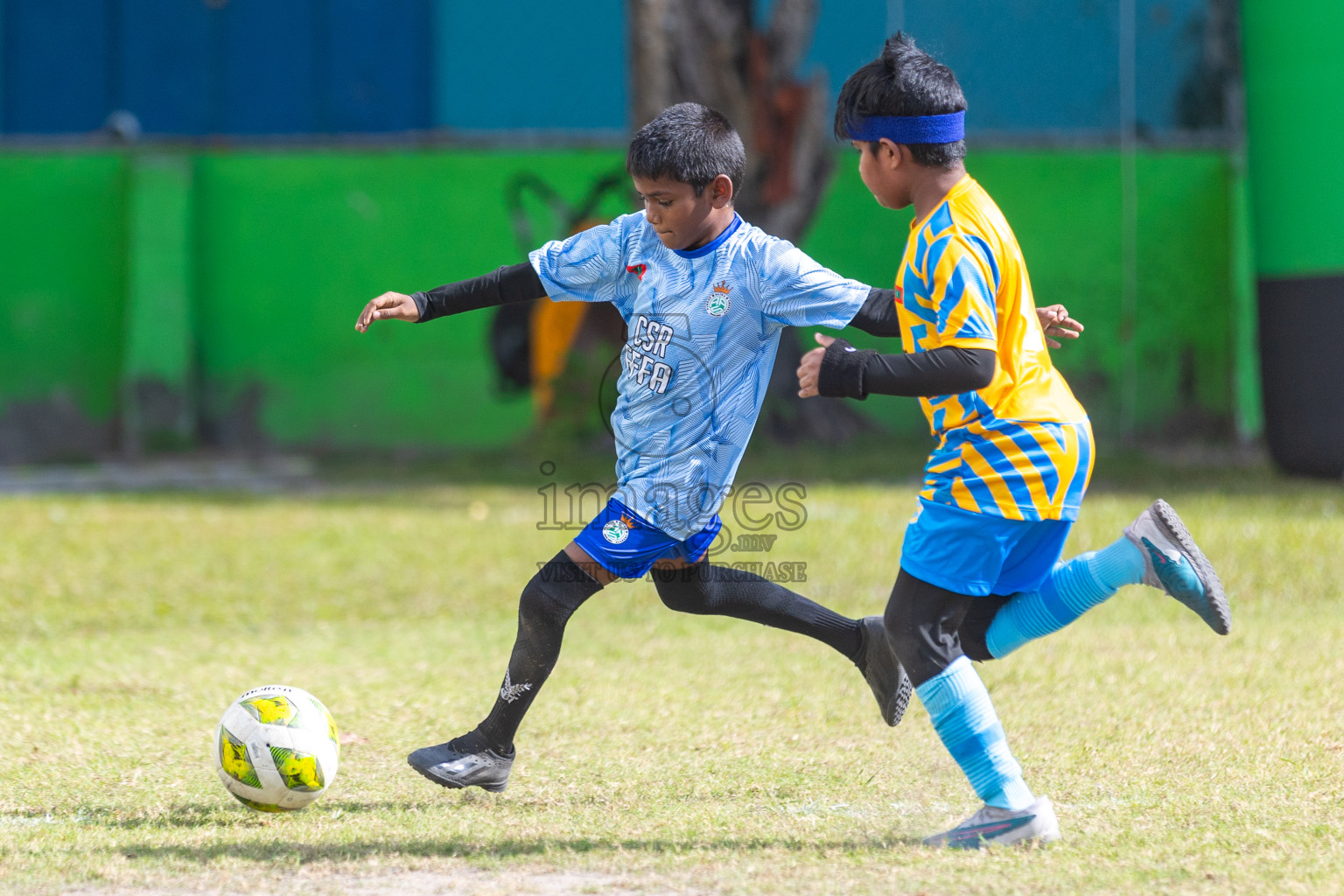 Day 2 of MILO Academy Championship 2025 was held on Friday, 14th February 2025 in Henveiru Stadium.
Photos: Mohamed Mahfooz Moosa / Images.mv