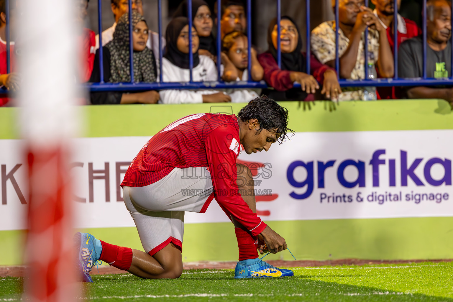 CC Sports Club vs Afro SC in the final of Eydhafushi Futsal Cup 2024 was held on Wednesday , 17th April 2024, in B Eydhafushi, Maldives
Photos: Ismail Thoriq / images.mv