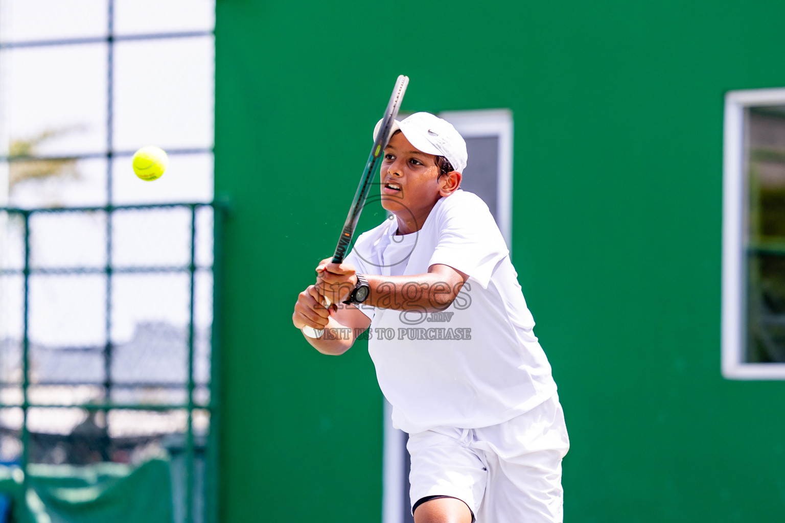 Day 4 of ATF Maldives Junior Open Tennis was held in Male' Tennis Court, Male', Maldives on Thursday, 12th December 2024. Photos: Nausham Waheed/ images.mv