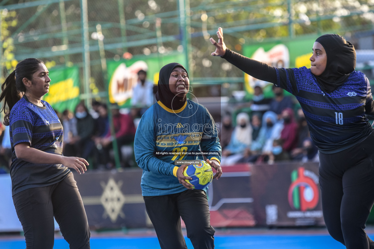 Day 6 of Milo 6th Inter Office Handball Tournament 2022 - Photos by Nausham Waheed