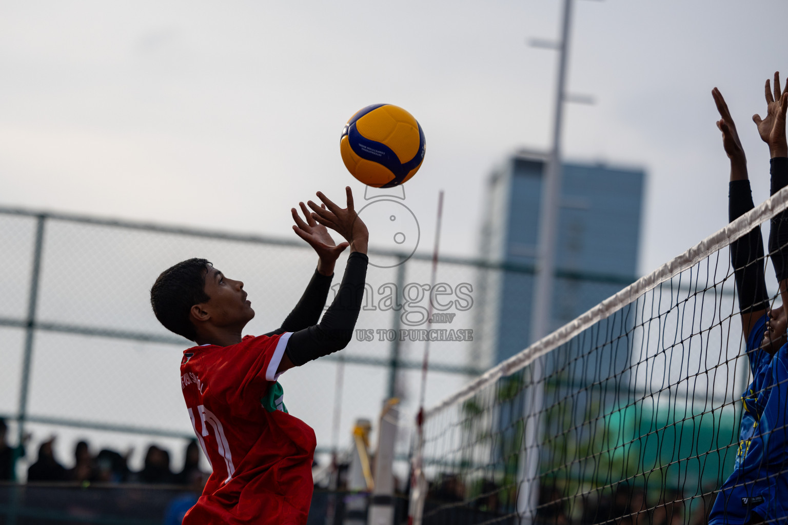 Day 5 of Interschool Volleyball Tournament 2024 was held in Ekuveni Volleyball Court at Male', Maldives on Wednesday, 27th November 2024.
Photos: Ismail Thoriq / images.mv