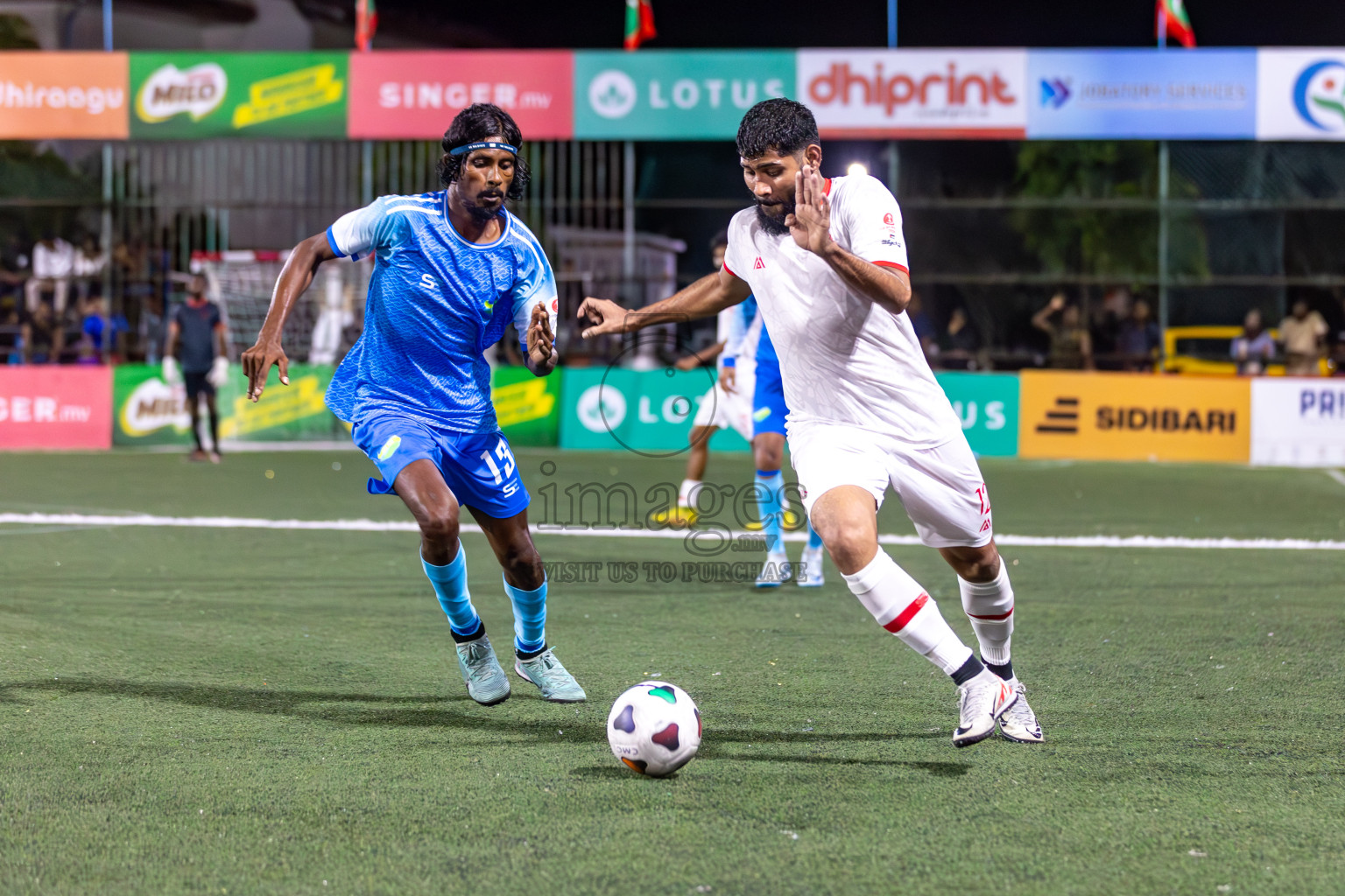 Club Fen vs Club Aasandha in Club Maldives Cup 2024 held in Rehendi Futsal Ground, Hulhumale', Maldives on Friday, 27th September 2024. 
Photos: Hassan Simah / images.mv