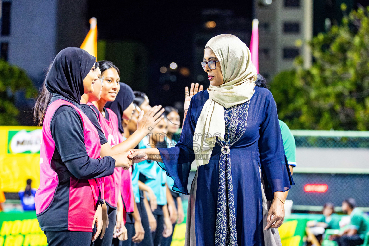 Final of MILO 3x3 Netball Challenge 2024 was held in Ekuveni Netball Court at Male', Maldives on Thursday, 20th March 2024. Photos: Nausham Waheed / images.mv