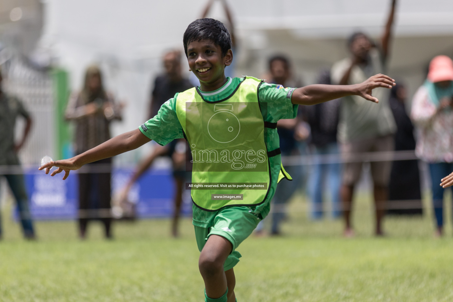 Day 1 of Nestle kids football fiesta, held in Henveyru Football Stadium, Male', Maldives on Wednesday, 11th October 2023 Photos: Shut Abdul Sattar/ Images.mv