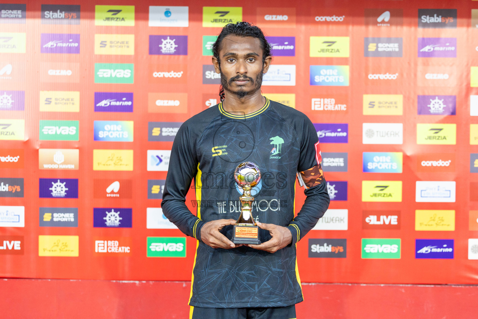 ADh Dhangethi vs ADh Hangnaameedhoo in Day 10 of Golden Futsal Challenge 2025 was held on Tuesday, 14th January 2025, in Hulhumale', Maldives Photos: Shuu Abdul Sattar / images.mv